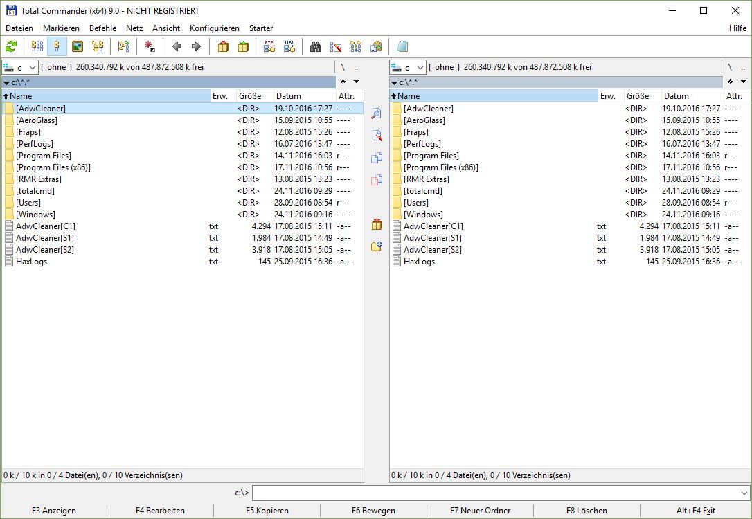 Total Commander дозволяє зручно керувати файлами і пропонує інтегровану утиліту ZIP і FTP-клієнт