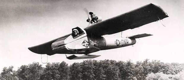 Відкрита кабіна Goodyear Inflatoplane була повністю виготовлена ​​з гуми