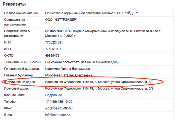 Якщо компанія зареєстрована в Росії, вона діє за російськими законами: