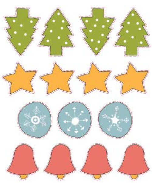 Ілюстрація з книги   «Паперовий Новий рік»