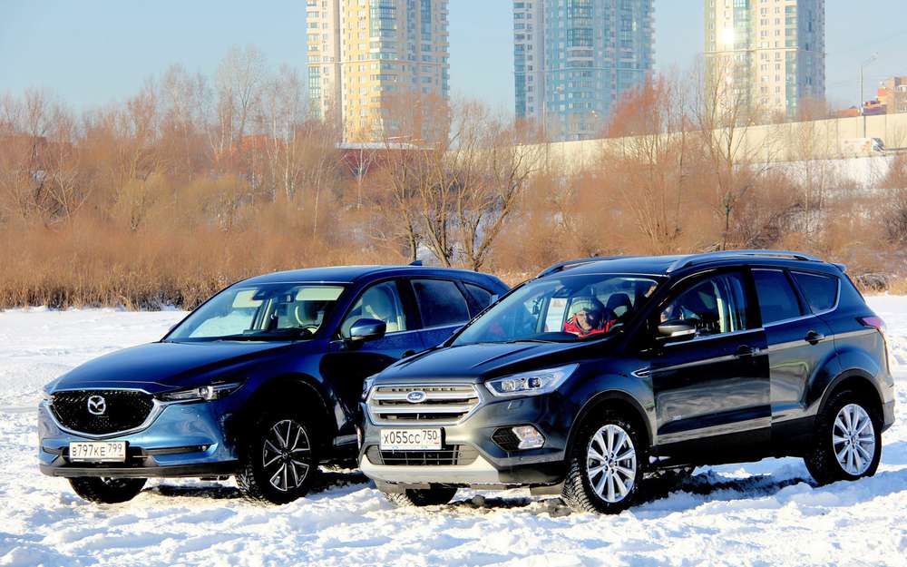 І, до речі, Sportage і CX-5 показали цікаву боротьбу