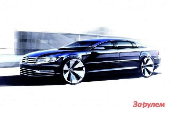 Очікується, що Phaeton буде стилістичним орієнтиром для інших автомобілів марки