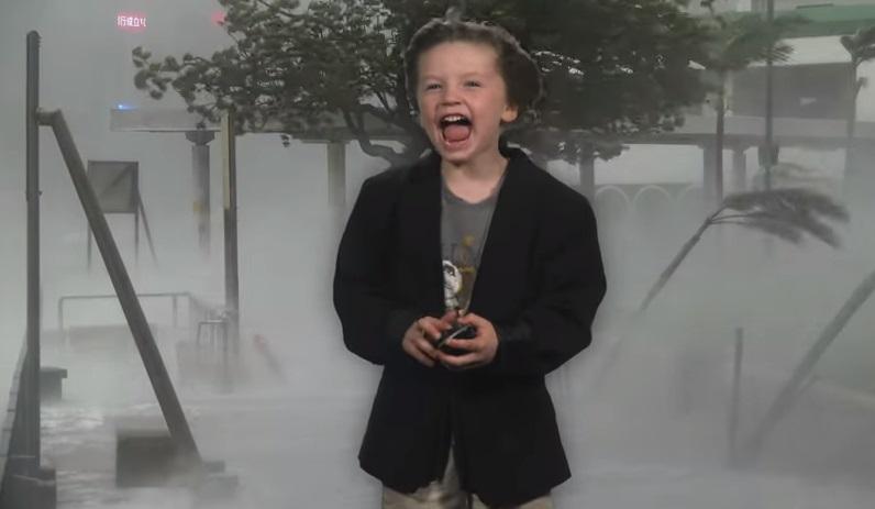 За сюжетом, у хлопчика є симулятор погоди