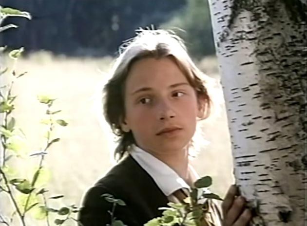 Кадр з фільму '' Перше кохання '', 1995