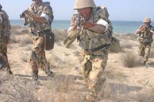 Казахстанська армія вчиться воювати з бойовиками, передає прес-служба міністерства оборони Казахстану