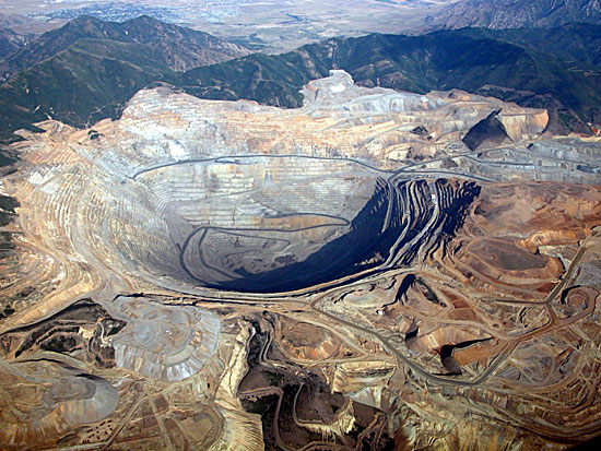 Мідний рудник Бінгем, США