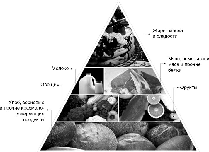 Ось так приблизно виглядає піраміда харчування при ЦД2
