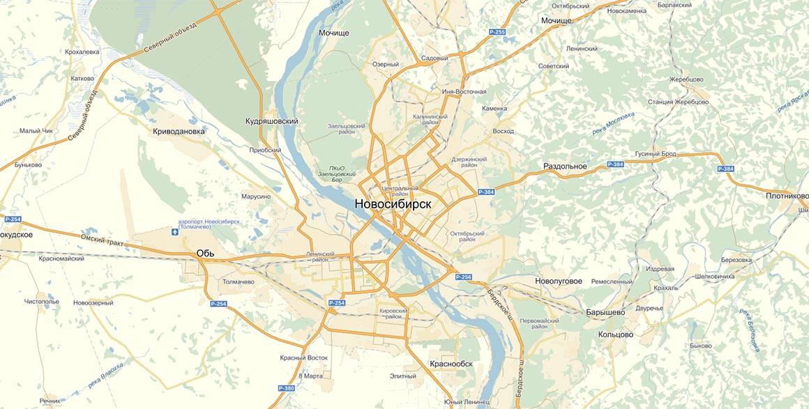 Вантажоперевезення в Новосибірськ - корисна інформація про місто