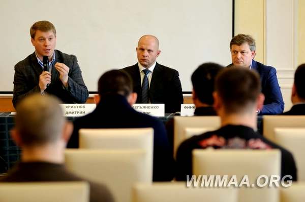 Христюк є першим віце-президентом WMMAA, яким опікувався керівництвом спецслужб РФ