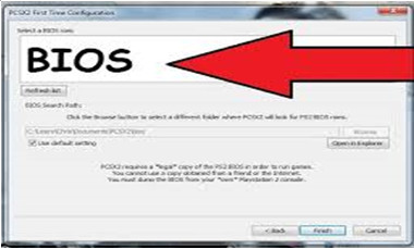 Завантажте самоскид PCSX2 BIOS і збережіть його на робочому столі