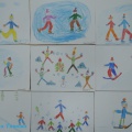 Малюнки дітей на тему «Зимові забави»