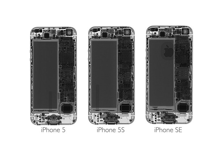 Слідом за   Chipworks   фахівці iFixit також розібрали новий 4-дюймовий iPhone SE і поділилися деякими цікавими фактами про його комплектуючих